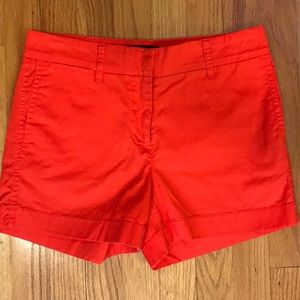 NWOT J. Crew 4” Stretch Chino Shorts. Size 0